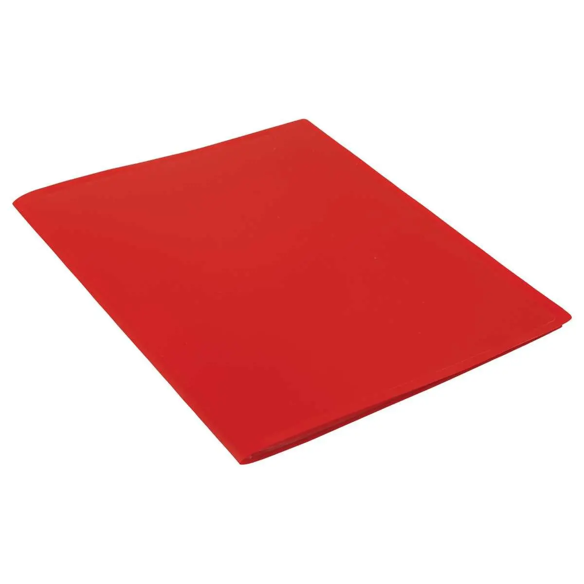 Prot&egrave;ge-documents &eacute;conomique - A4 - 10 pochettes (20 vues) - Rouge 