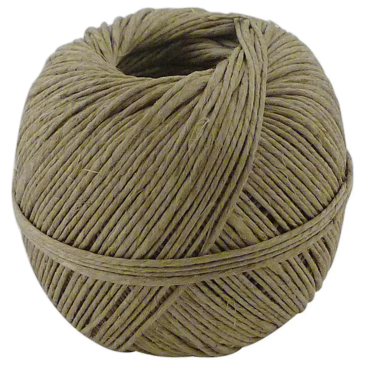Pelote de ficelle fine en lin &eacute;cru - 100 g 