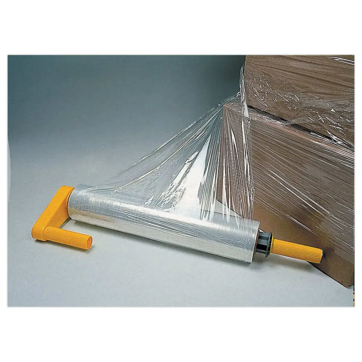 6 Rouleaux de film étirable transparent avec dévidoir - 45 cm x 270 m - 13µ