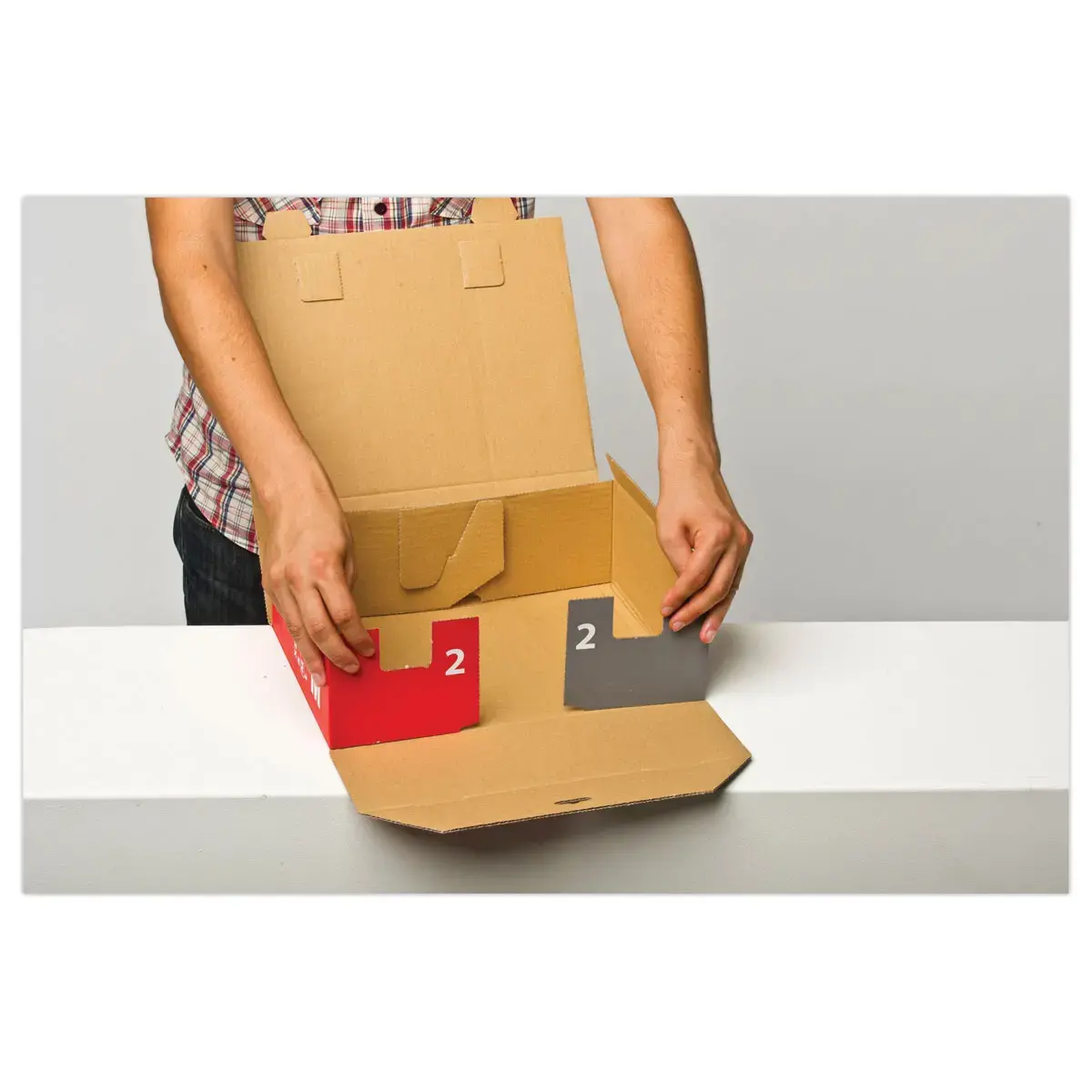 Boîte pour envoi postal GPV taille S 25 x 17,5 x 8 cm