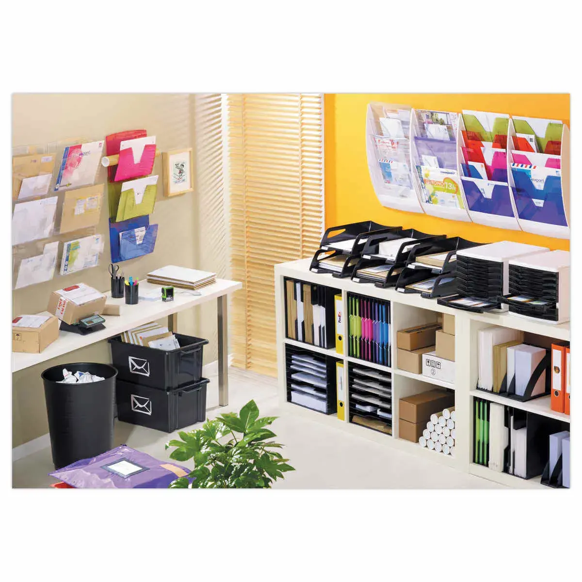 Trieur vertical modulable - Noir - CEP 