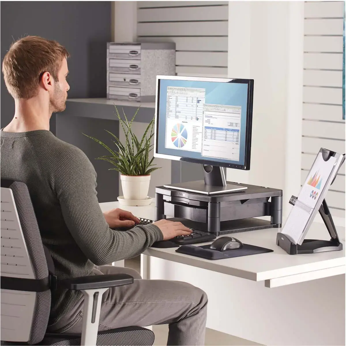 Support moniteur Premium Plus - FELLOWES