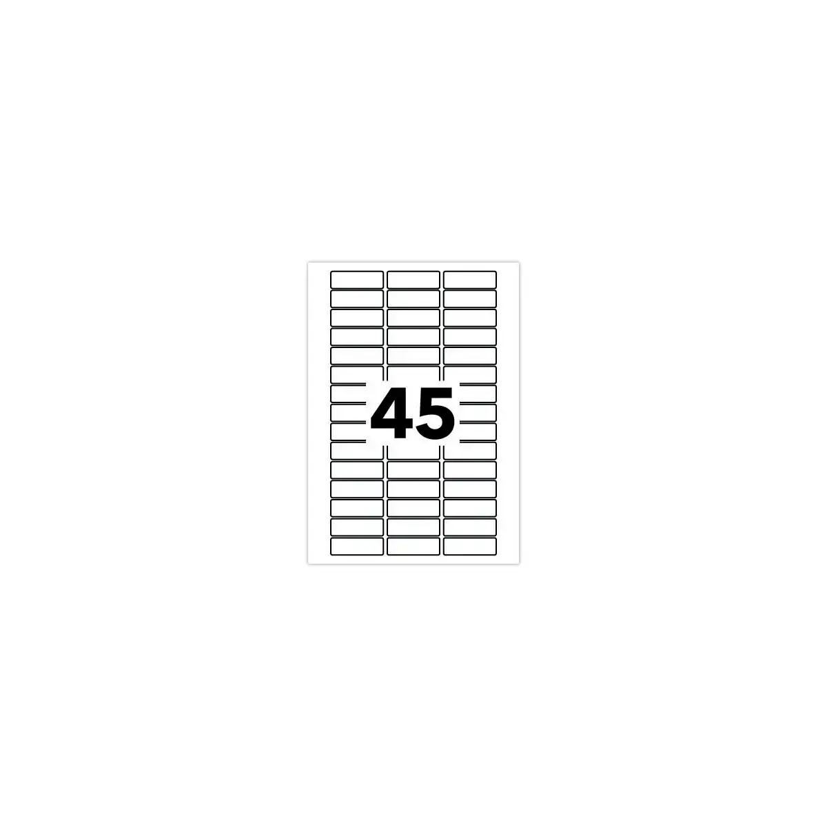 Étui de 720 étiquettes blanches multi-usages - 12,8x38 mm - AVERY