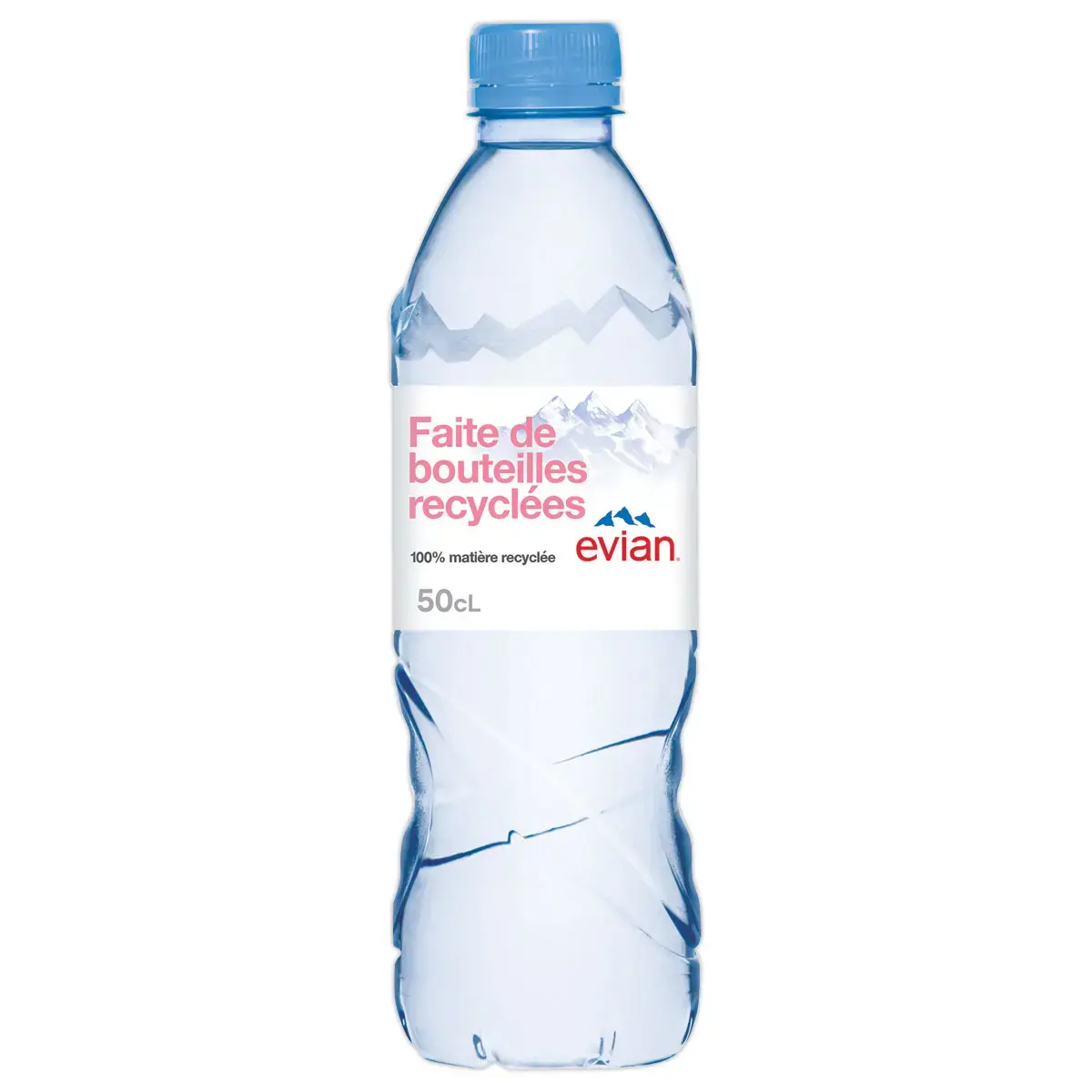 24 Bouteilles d'eau de 50 cl - EVIAN 