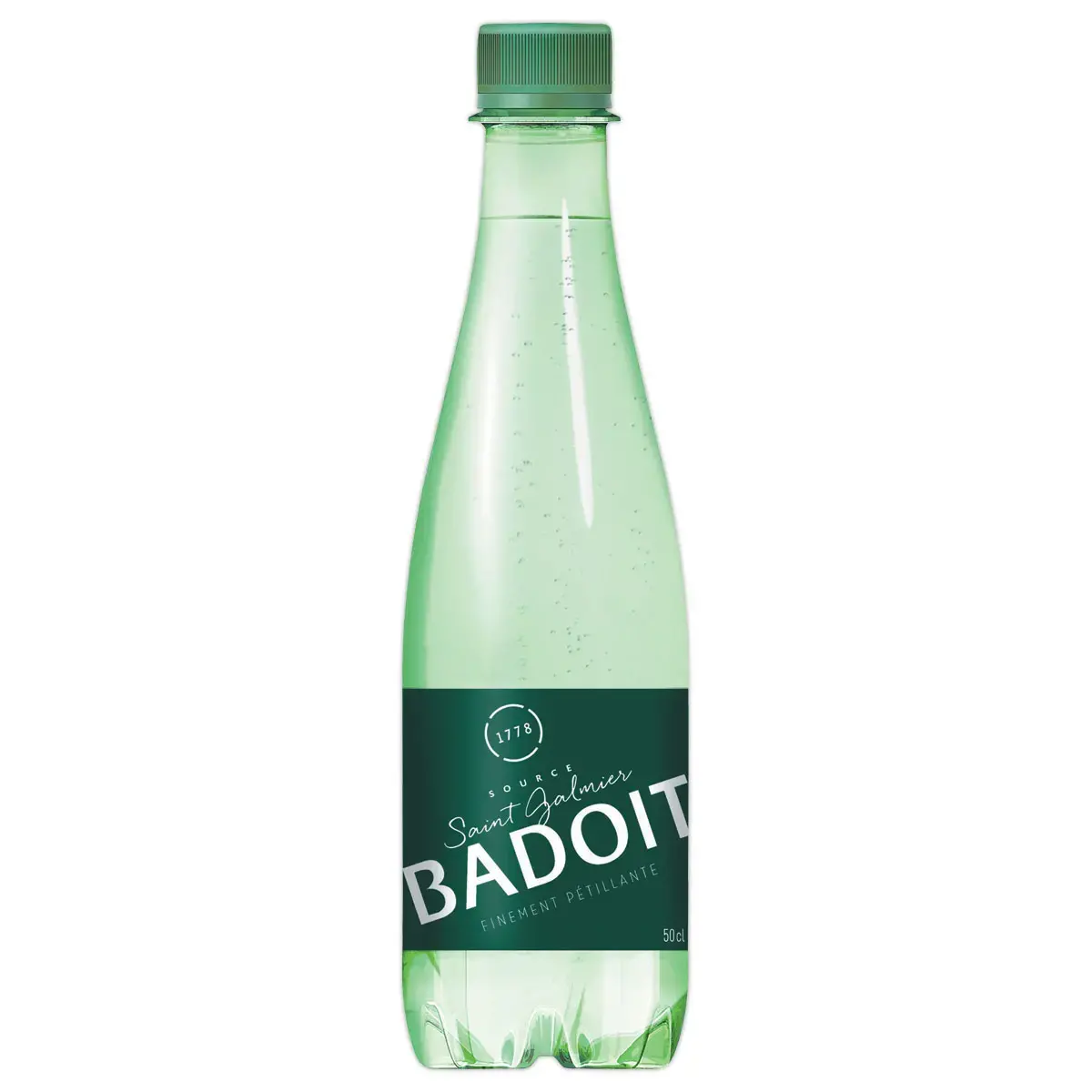 30 Bouteilles d'eau minérale naturellement gazeuse Badoit - 50 cl