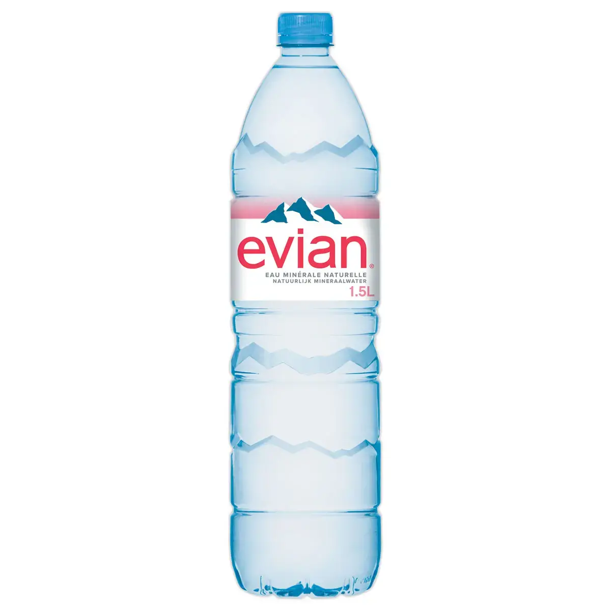 12 bouteilles d'eau plate - 1,5 L - EVIAN