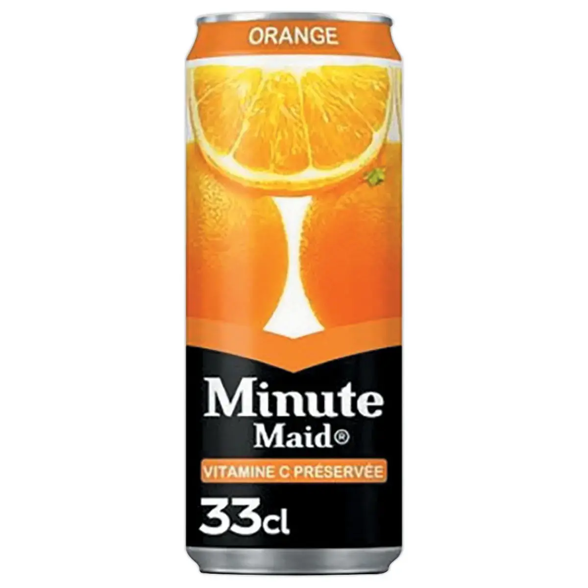 24 Canettes MINUTE MAID Orange - 33 cl