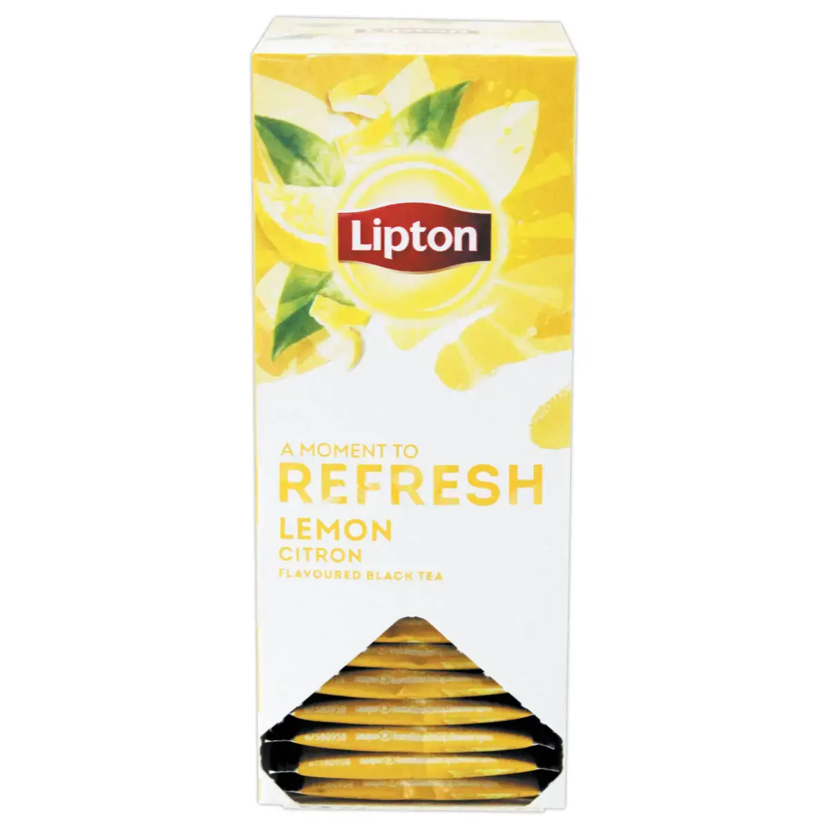 Sachets de thé - Thé noir saveur citron - LIPTON