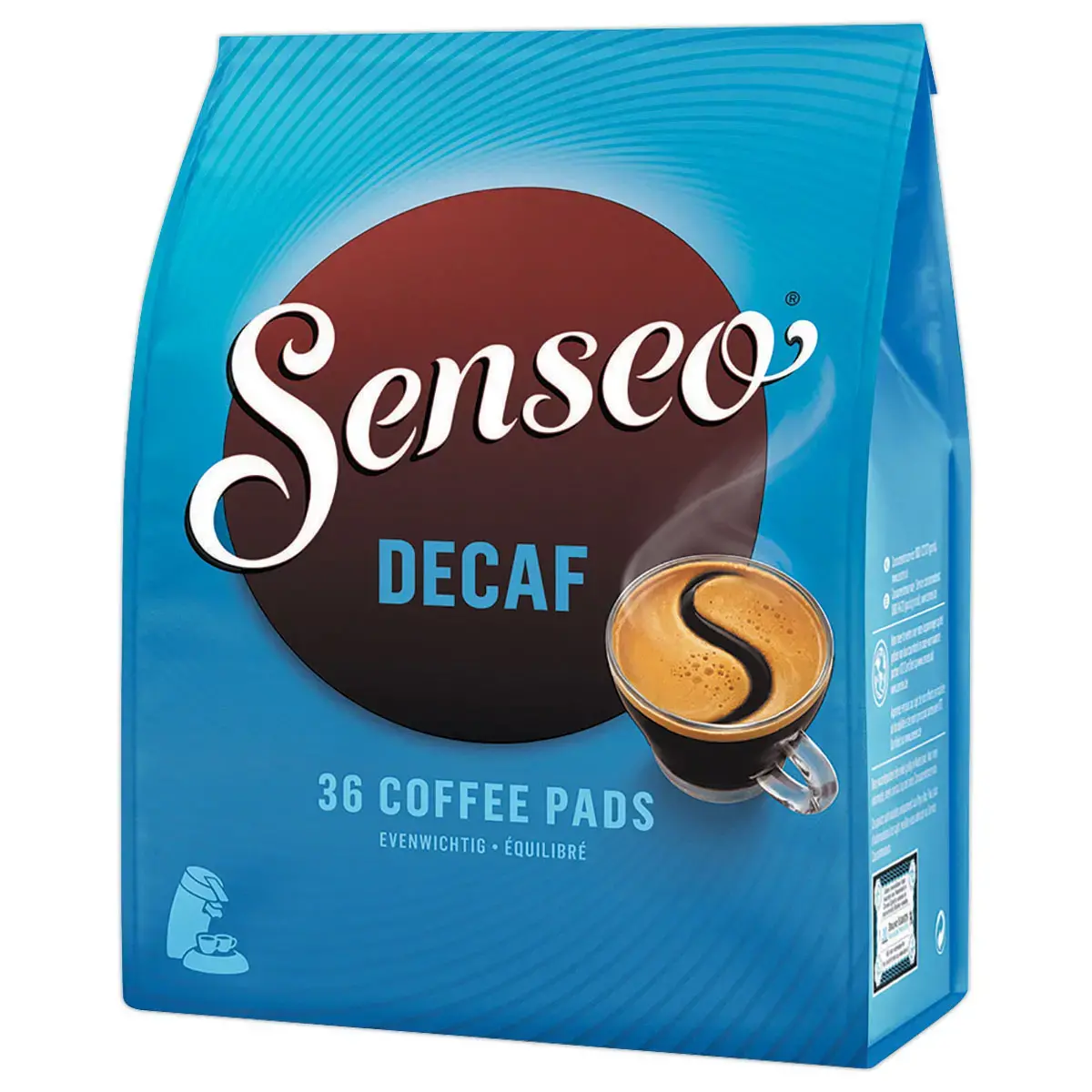 36 Doses souples SENSEO decafeiné 36D