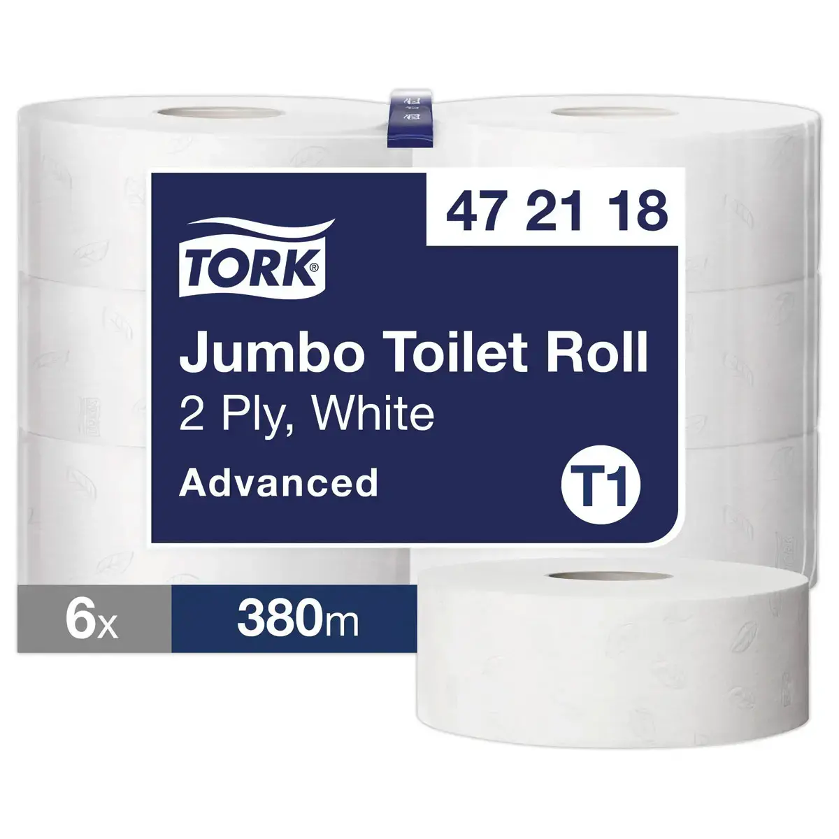 6 Maxi-bobines de papier toilette Jumbo Advanced - Tork