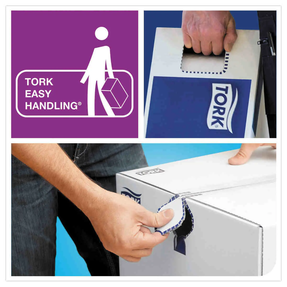 6 Maxi-bobines de papier toilette Jumbo Advanced - Tork