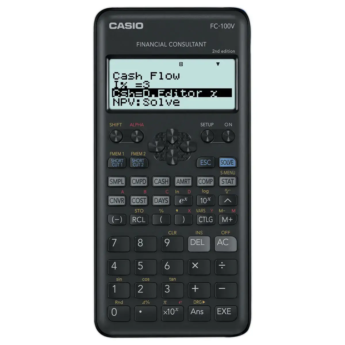 Calculatrice financi&egrave;re - CASIO - FC 100 V 