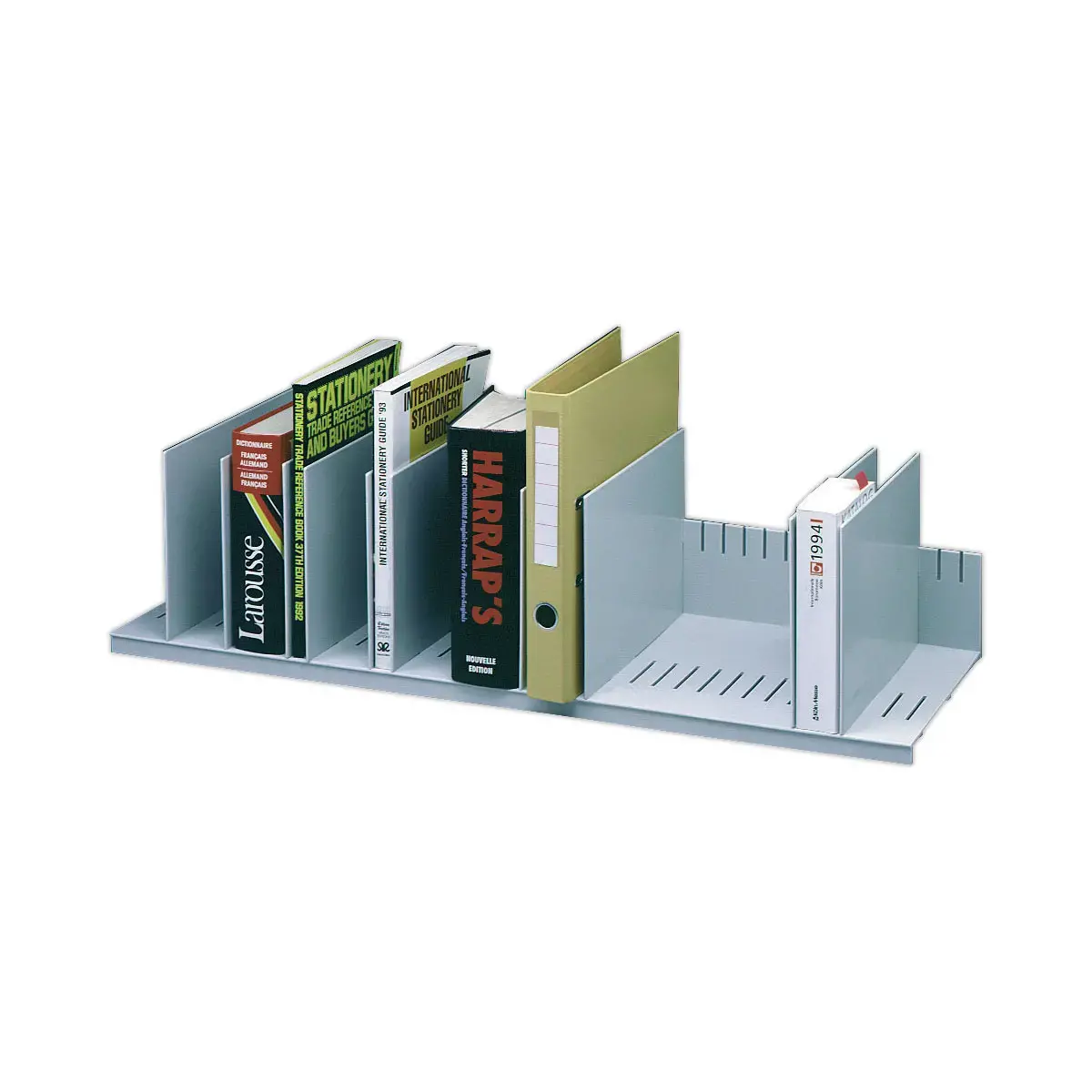 Trieur à séparateurs amovibles PAPERFLOW - 10 cases - 92 cm