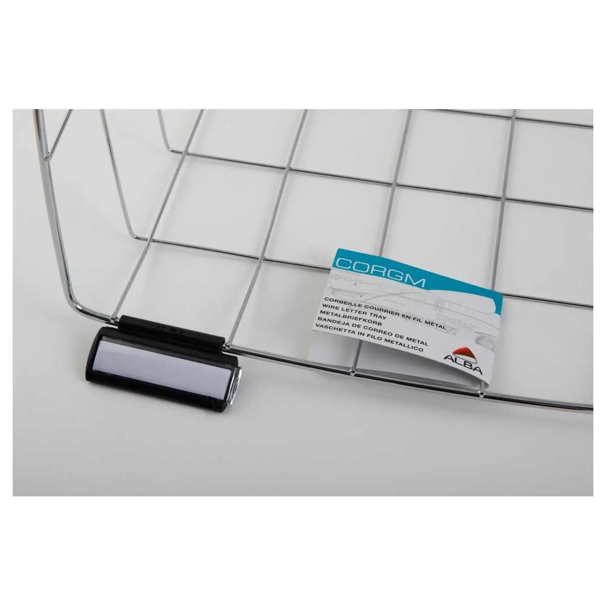 Corbeille de courrier haute en métal - ALBA