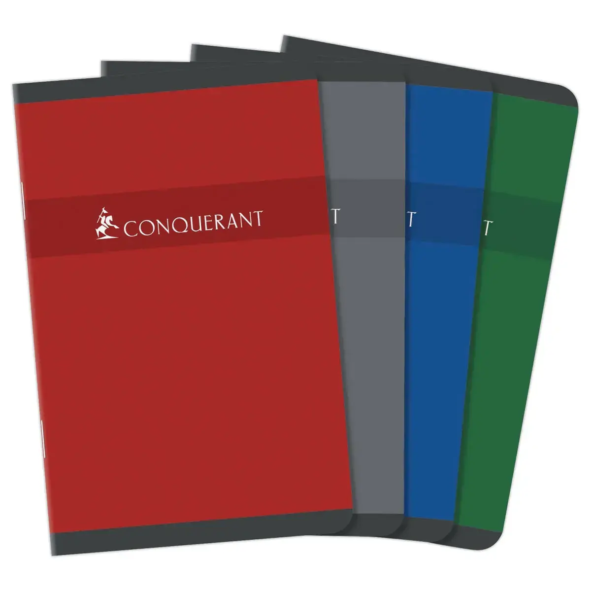 Carnet 70g 9x14cm agrafé - Conquérant