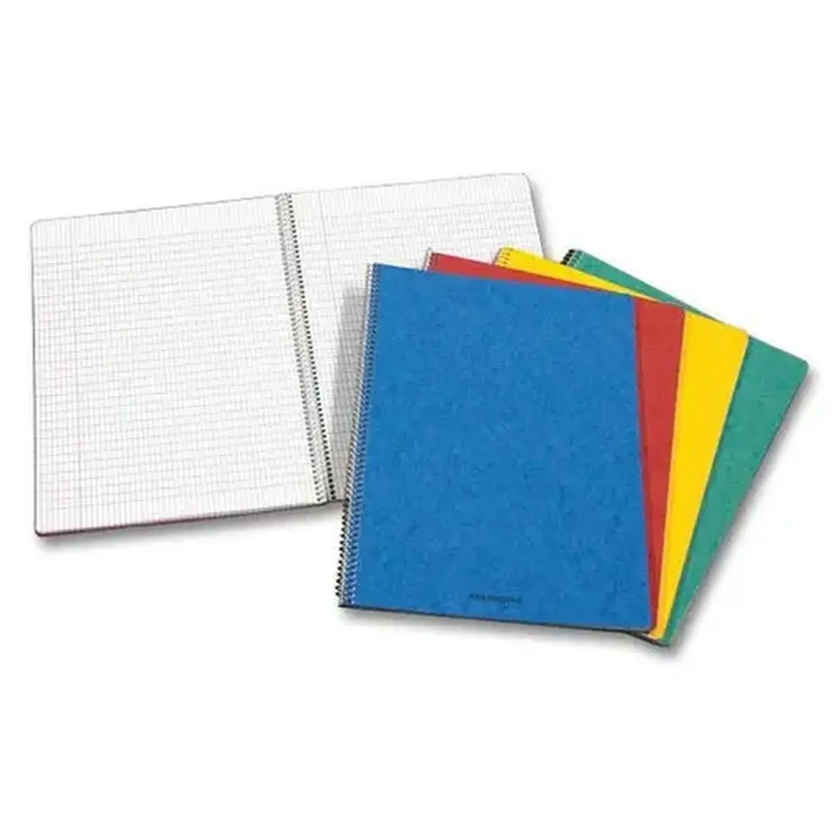 Cahier spirale Buroclass 21x29,7 cm, 4x8, 120 pages