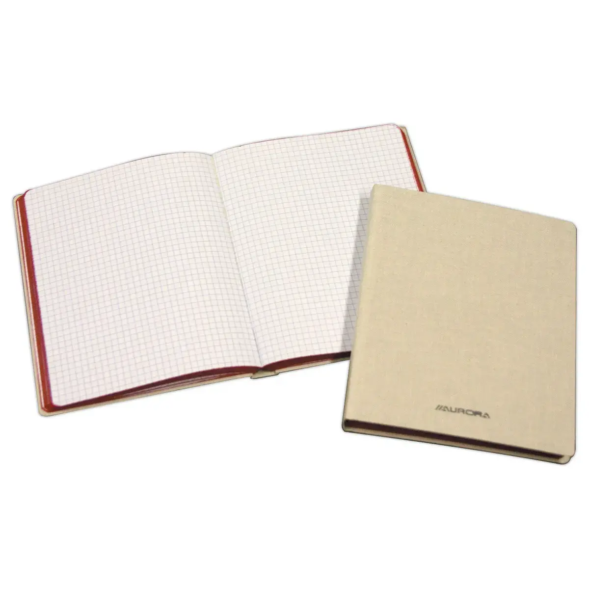 Carnet toilé fil 14,5x22 cm, 5x5, 192 pages