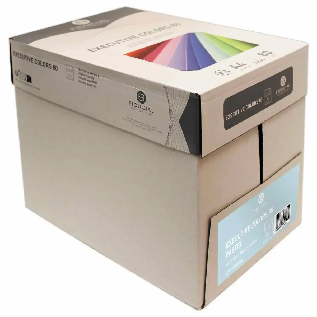 Ramette de papier couleur pastel A4 Executive Colors 80g - Bleu - FIDUCIAL