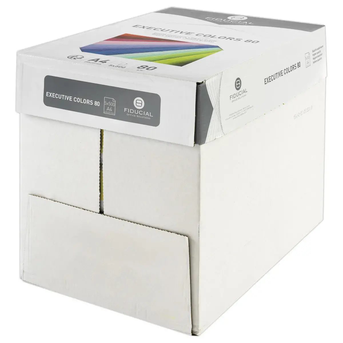 Ramette de papier couleur pastel A4 Executive Colors 80g - Jaune - FIDUCIAL