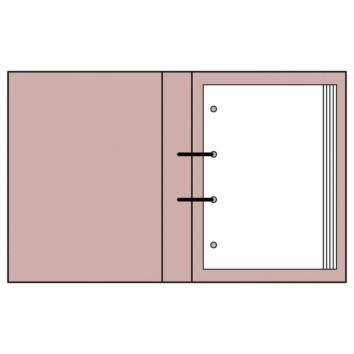 Ramette de feuilles perforées A4 - 80 g - Extra-blanc - Navigator