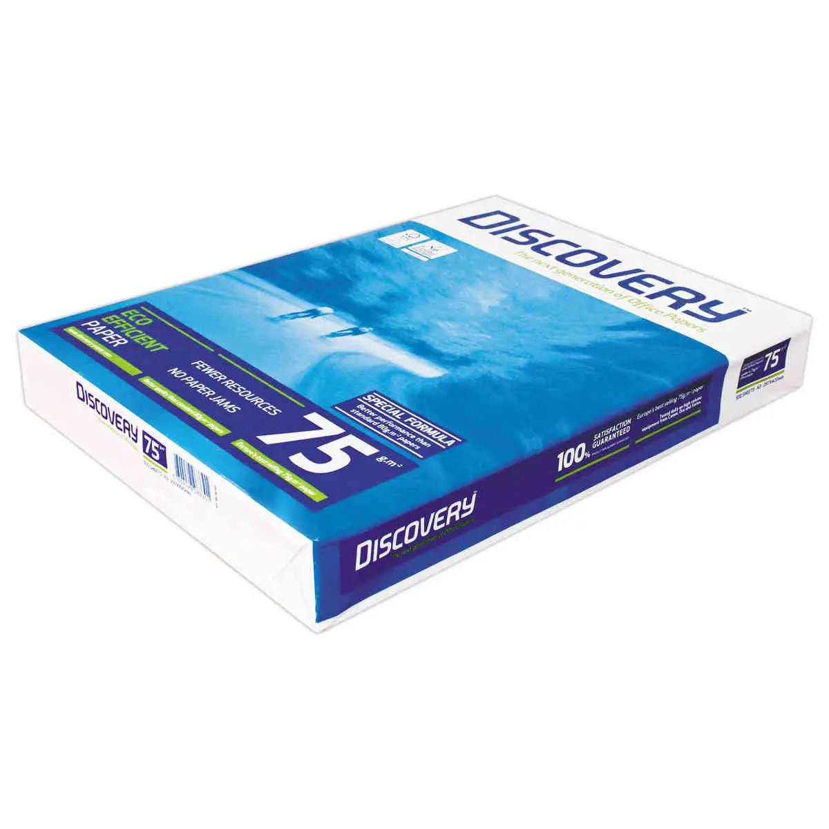 5 Ramettes de papier blanc A3 - 75g - DISCOVERY 