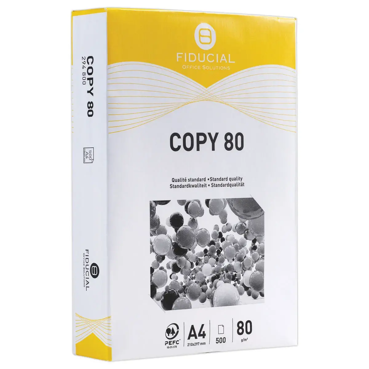5 Ramettes papier blanc Copy - 80g - Fiducial
