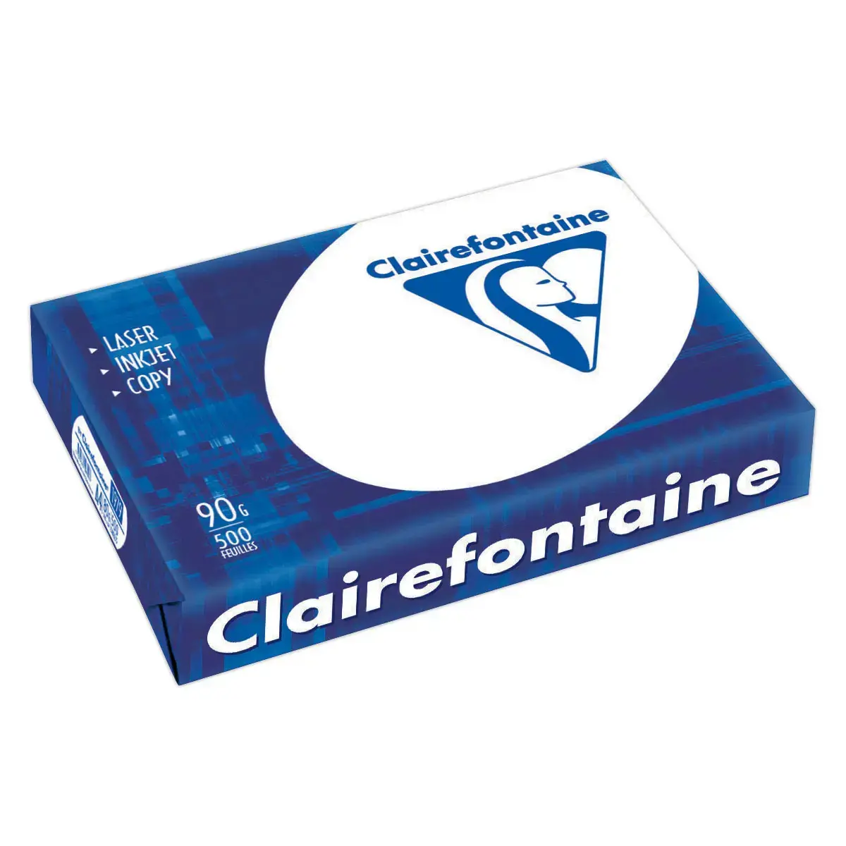 5 ramettes de papier extra-blanc A3 CLAIREFONTAINE Clairalfa 90g