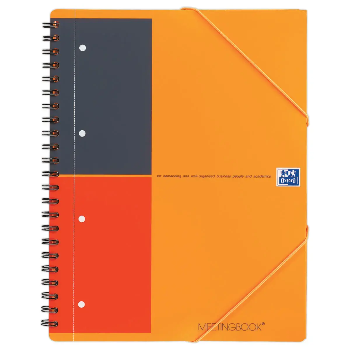 Cahier A4+ Meetingbook  - lign&eacute; 6 mm - 80g - OXFORD 