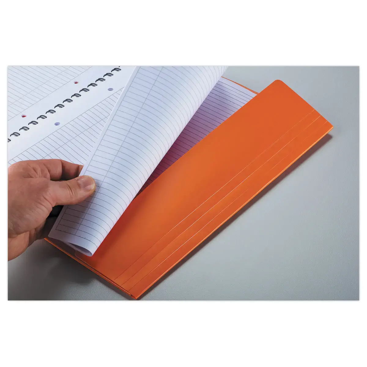 Cahier A4+ Meetingbook  - lign&eacute; 6 mm - 80g - OXFORD 
