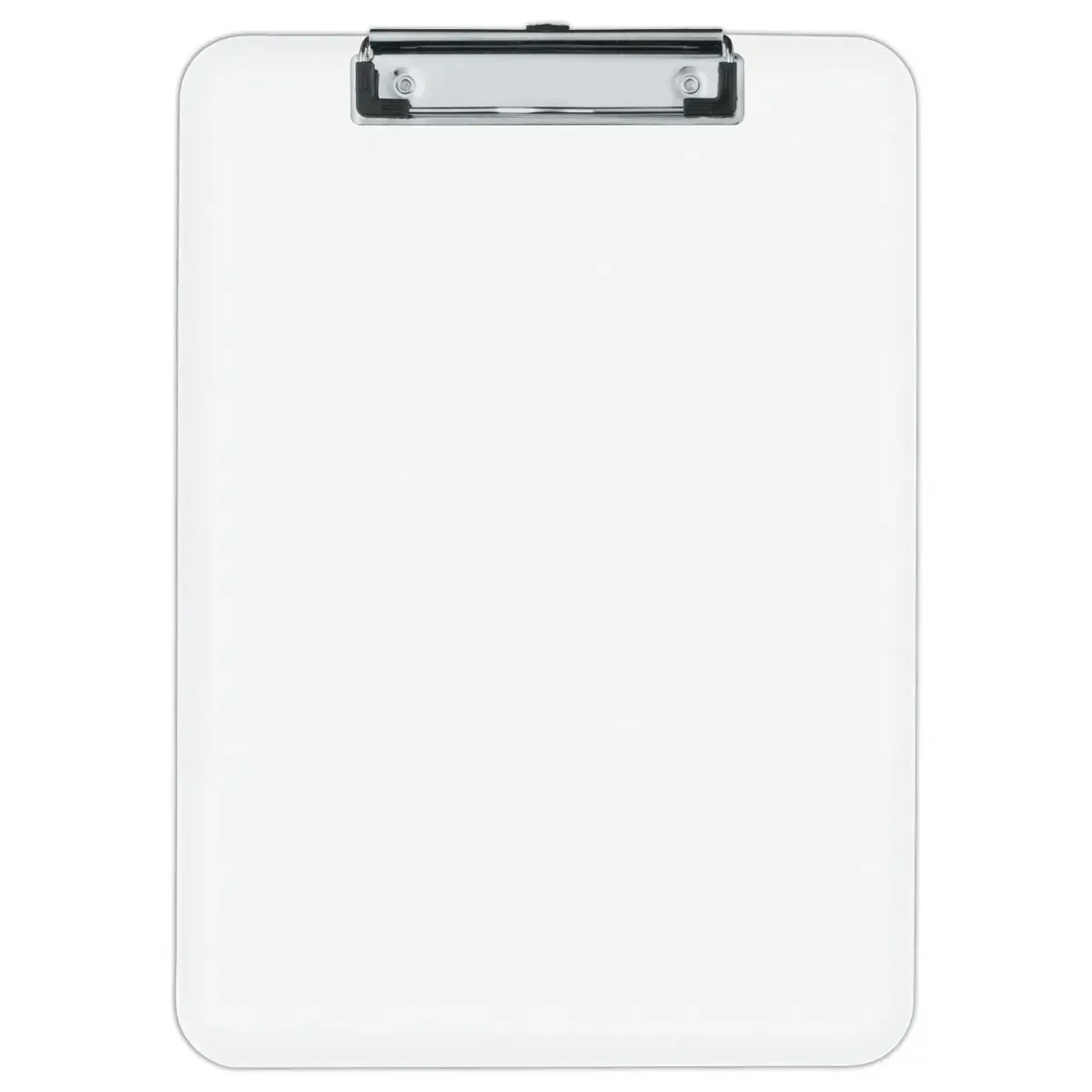 Plaque porte-bloc transparente 