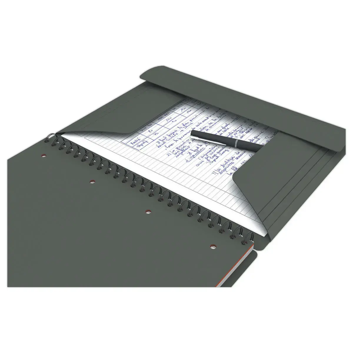 Cahier spirale A4+ Organiserbook - 5x5 - OXFORD