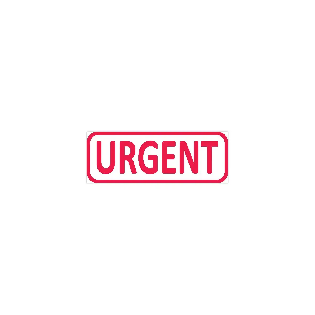 Timbre formule commerciale - 'Urgent' - TRODAT 