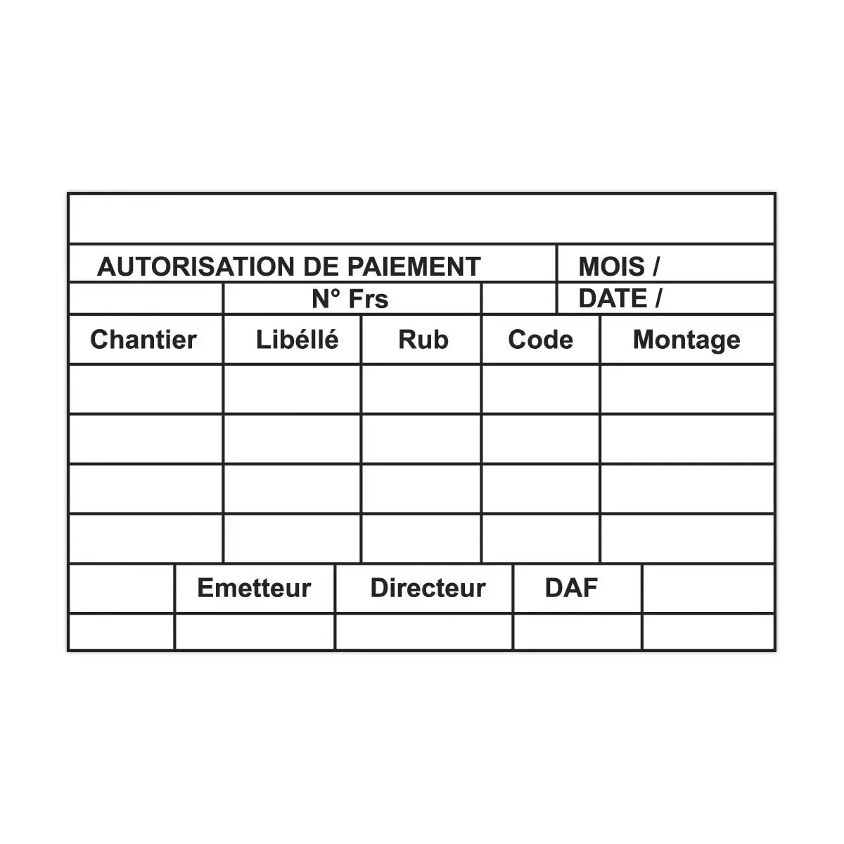 Tampon personnalisable professionnel "Métal Line" 5211 - 14 lignes - TRODAT