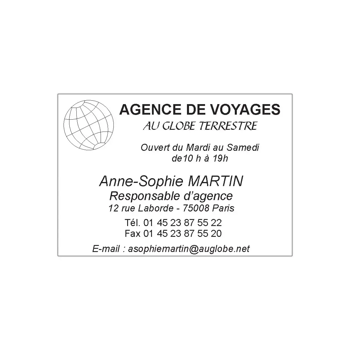Tampon personnalisable professionnel "Métal Line" 5208 - 10 lignes - TRODAT