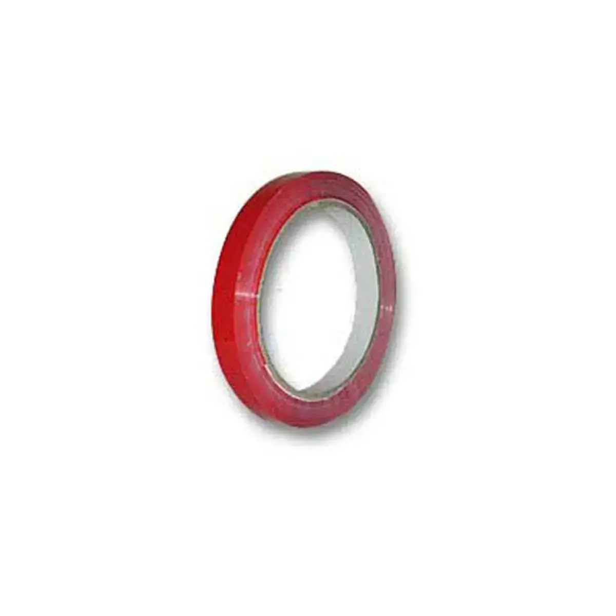 Ruban polypropylène - 12 mm x 66 m - rouge