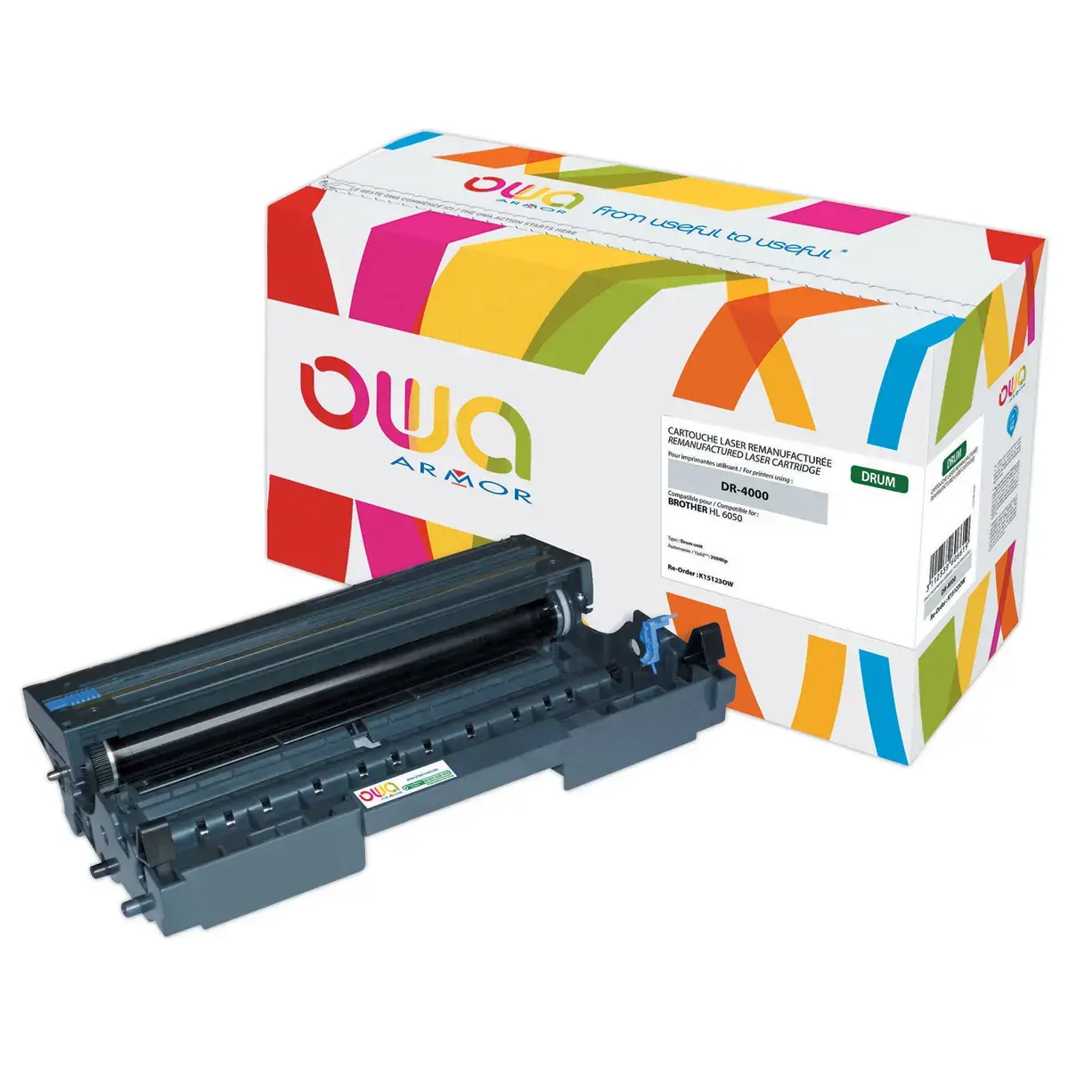Tambour éq. BROTHER DR-4000 - Noir - OWA