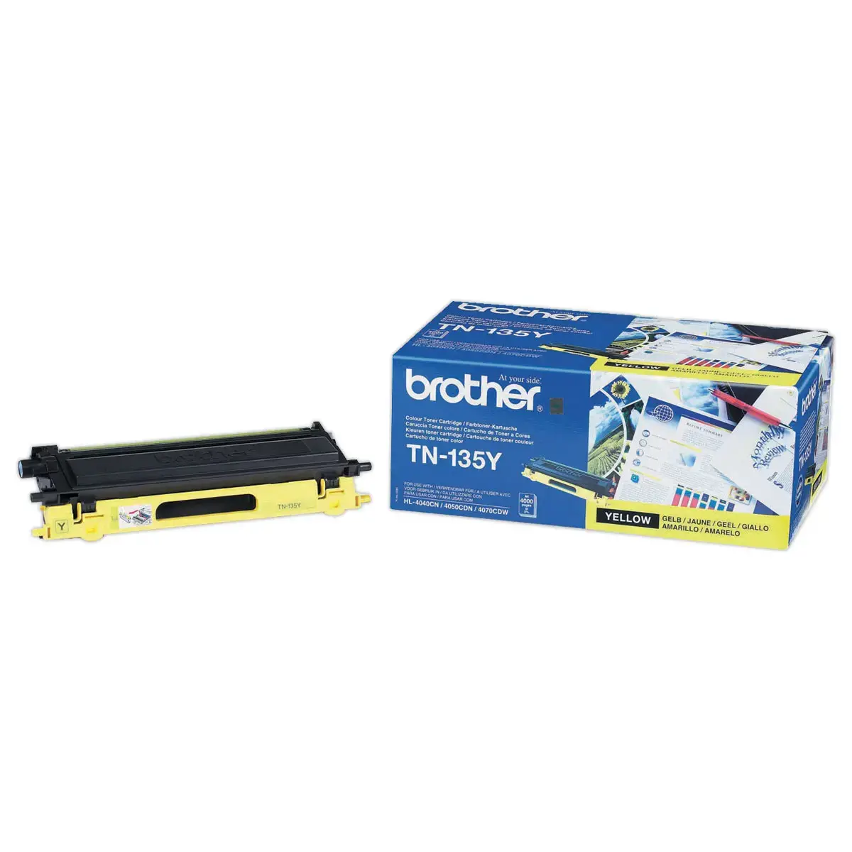 Toner TN135Y - Jaune - Brother