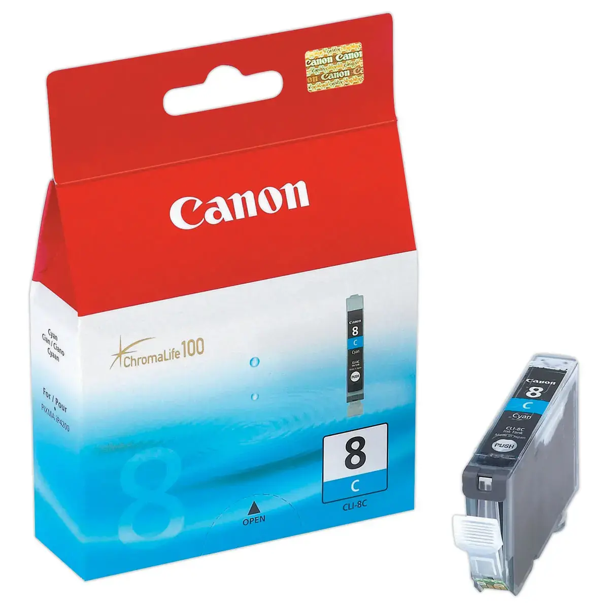 Cartouche 0621B001 CLi8C - Cyan - Canon