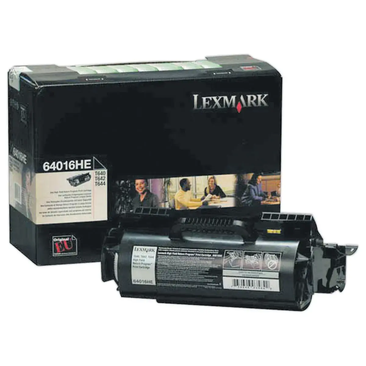 Toner LEXMARK noir HC 64016HE