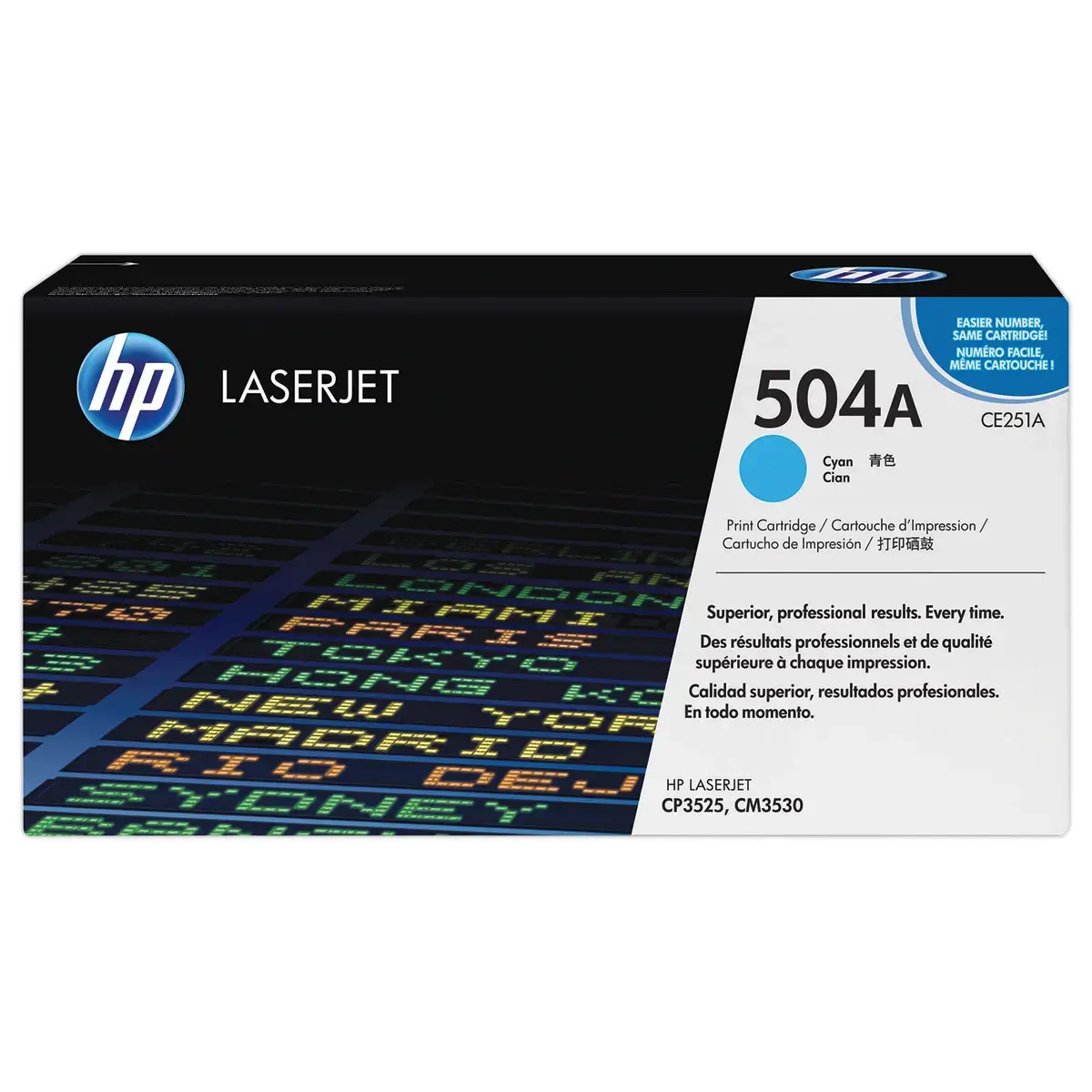Toner 504A CE251A - Cyan - HP