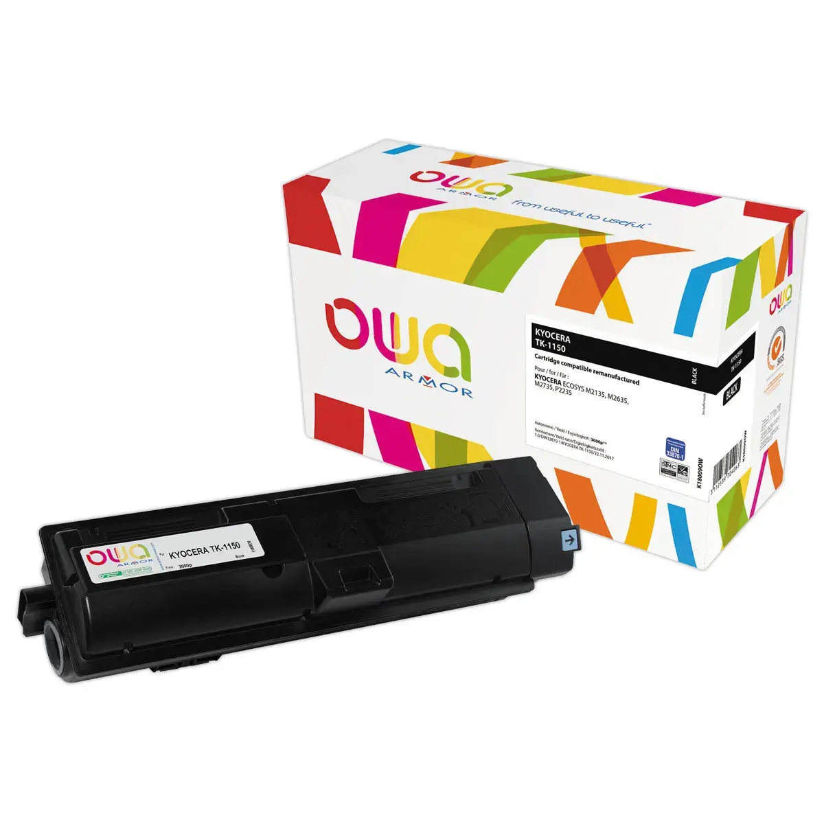 Toner &eacute;q. KYOCERA TK-1150 - Noir - OWA 