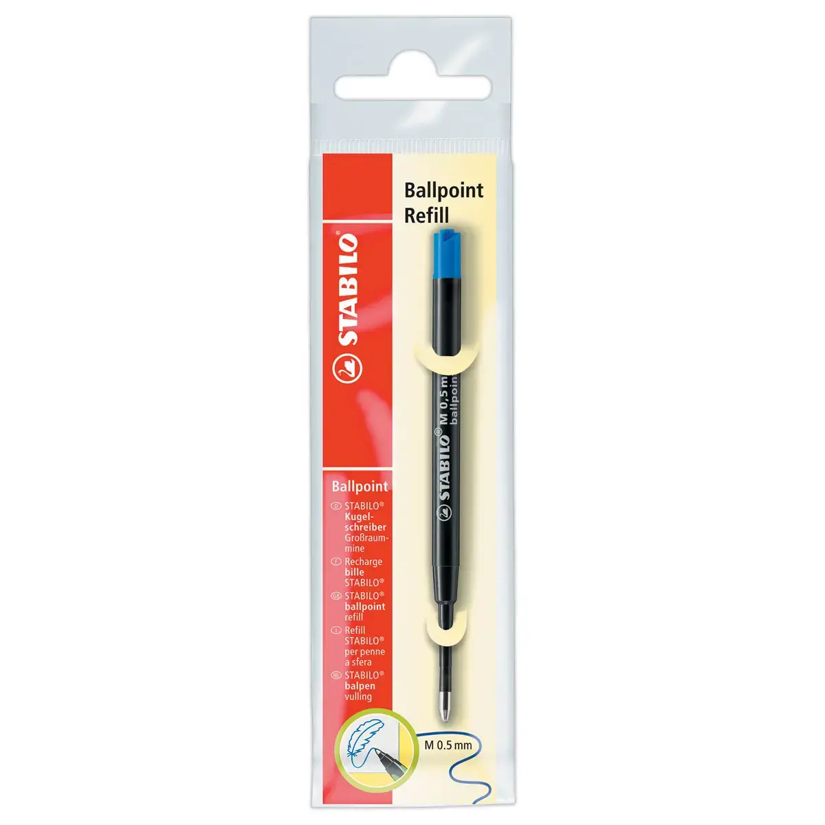 Recharge stylo bille Ballpoint refill - Bleu - STABILO