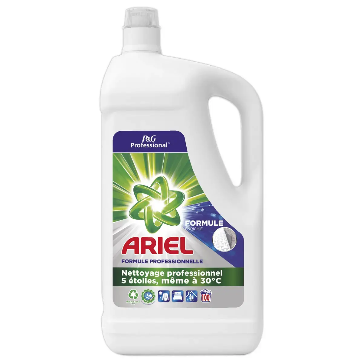 Lessive liquide concentr&eacute;e Ariel Professionnel - 110 doses - ARIEL 