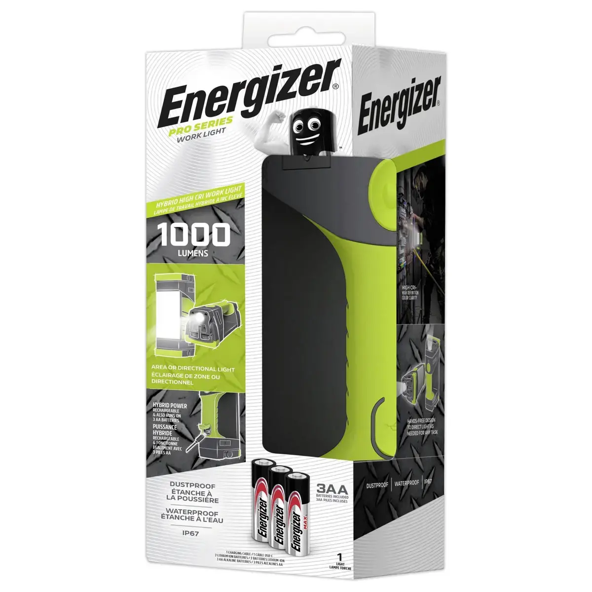Lampe professionnelle aimantée - IRC élévé - Hybride - ENERGIZER