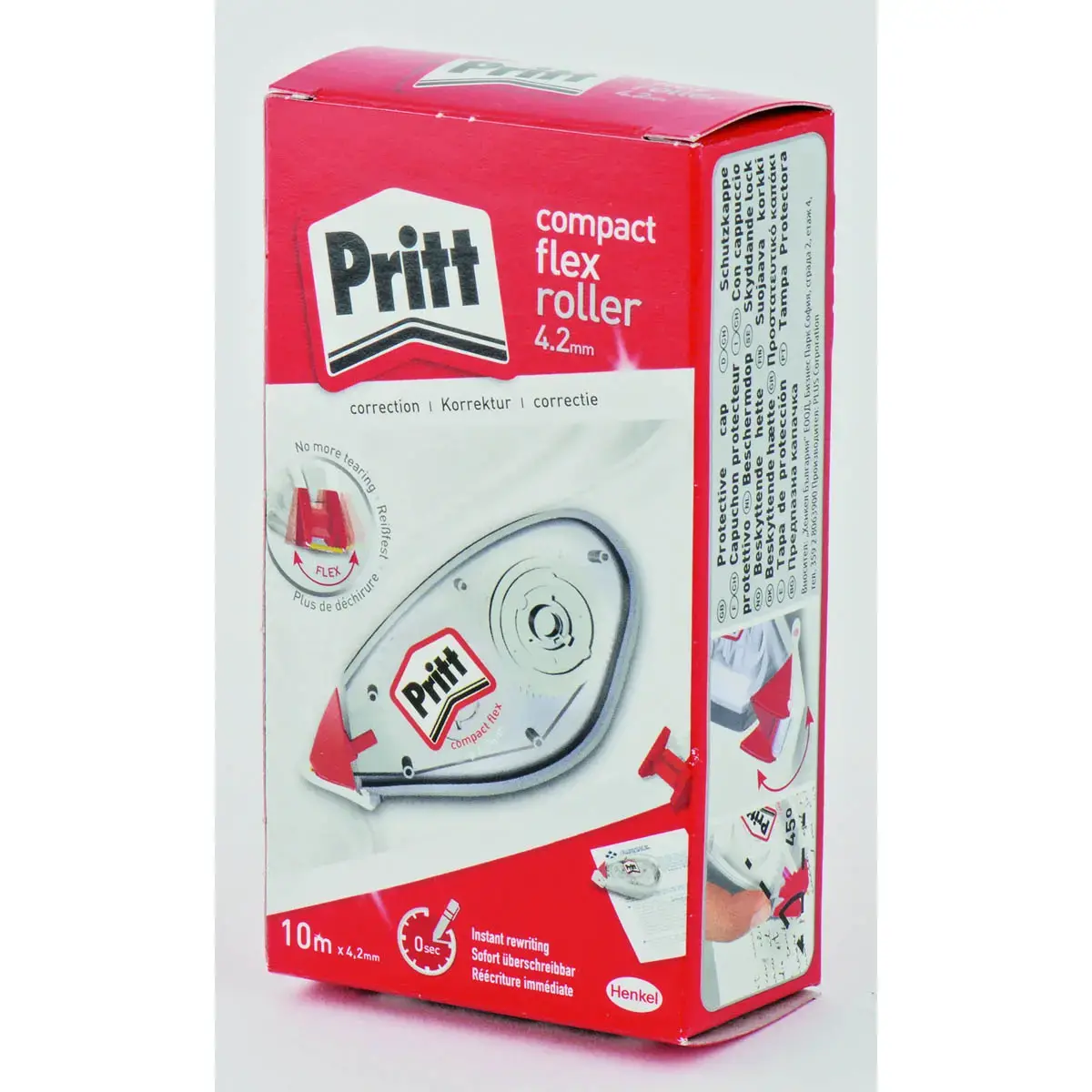 Correcteur &agrave; sec frontal Roller compact - 10 m x 4,2 mm - Pritt 