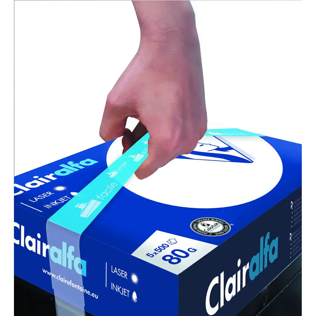 10 Ramettes papier soit 2 500 feuilles A4 Clairalfa + 5 ramettes offertes- 80g - Clairefontaine 