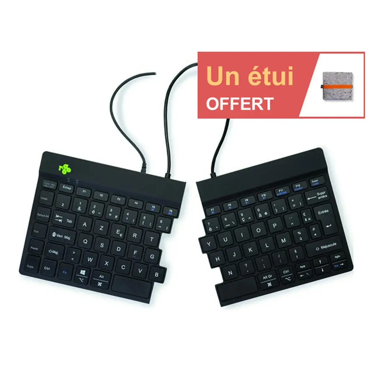 Clavier ergo SPLIT BREAK filaire 