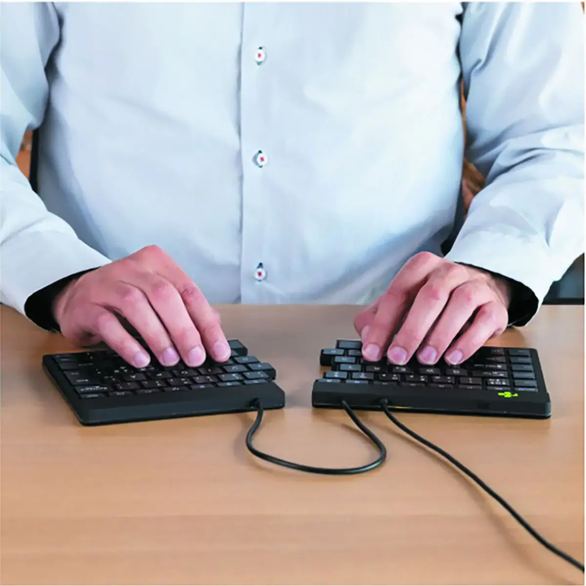 Clavier ergo SPLIT BREAK filaire 