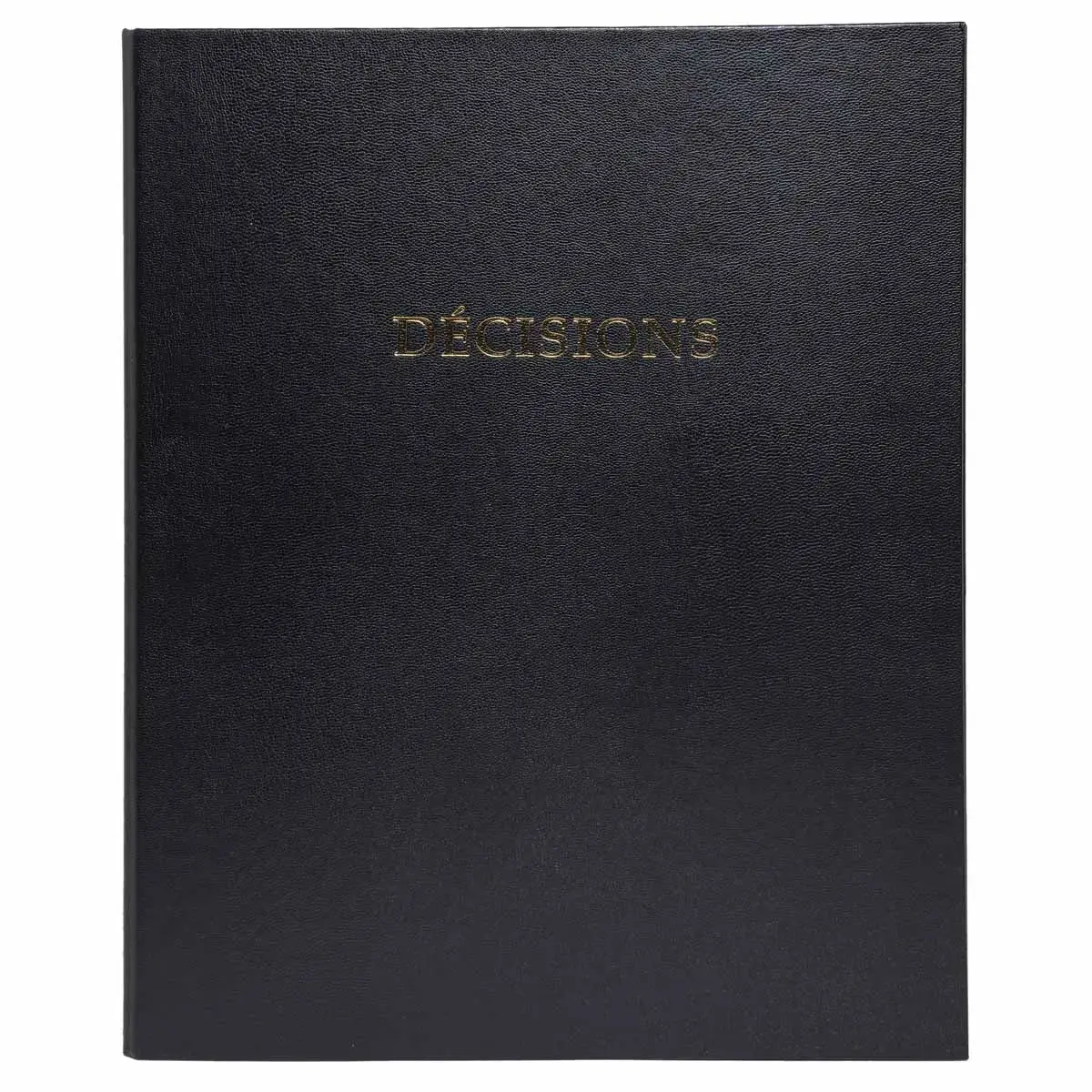 Reliure registre 32x26cm 4 anneaux avec recharges de 100 feuillets - Registre des décisions - EXACOMPTA