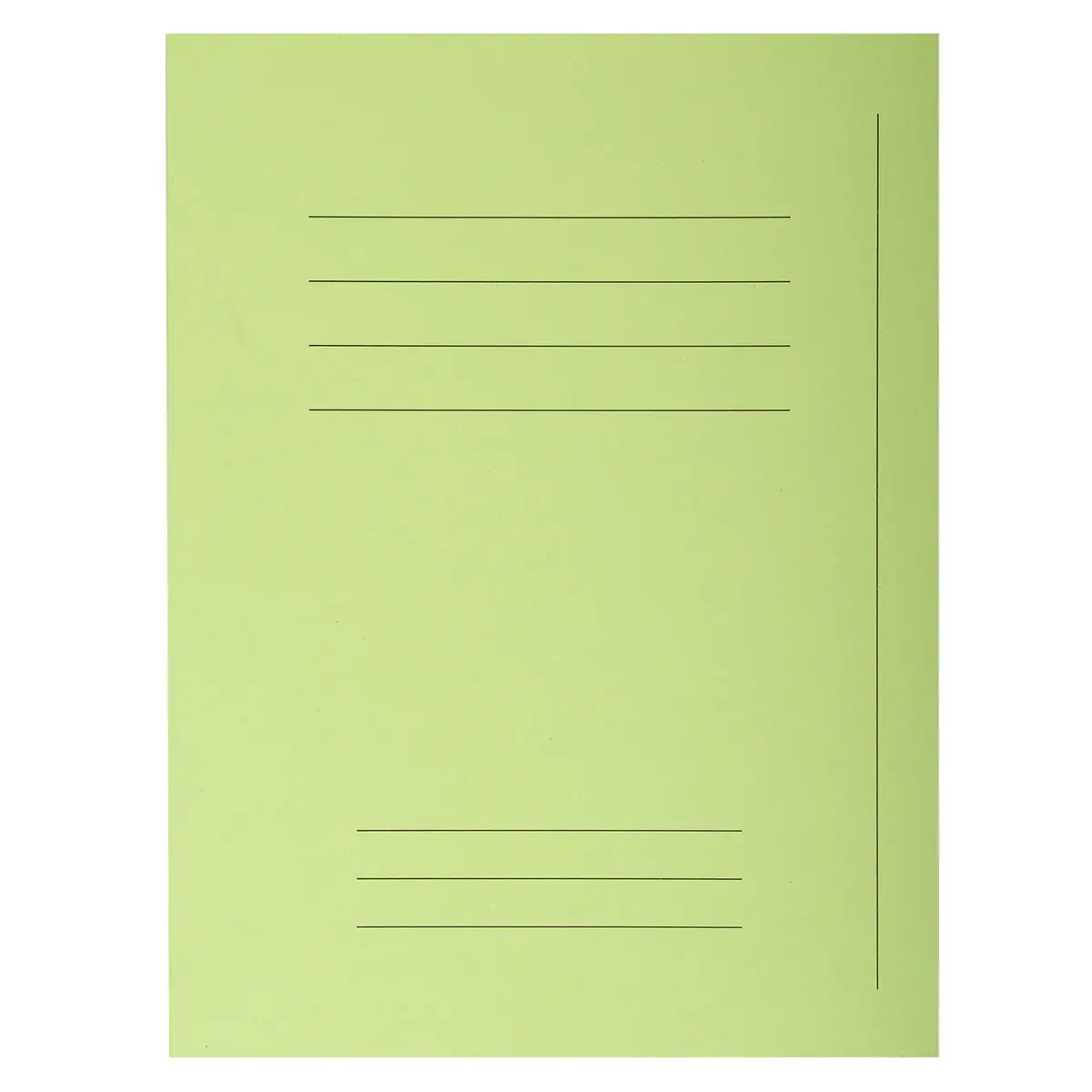 Paquet 50 chemises Forever® 220 100% recyclé avec impression - 24x32cm - Vert vif - EXACOMPTA